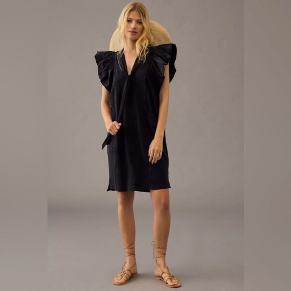 Daily Practice by Anthropologie Dresses & Skirts - Daily Practice‎ by Anthropologie Malibu Creek Dress Black Size medium